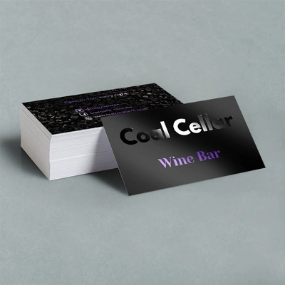 Metallic Business Cards