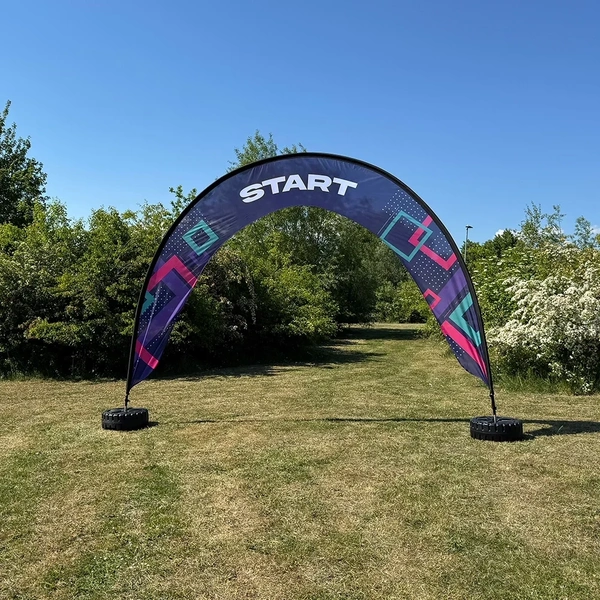 Arch-flag Detail - Start Graphic